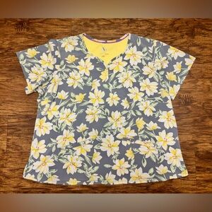 Healing Hands Scrub Top Size 4X